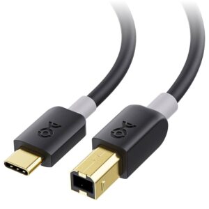 USB-C to USB-B Printer Cable