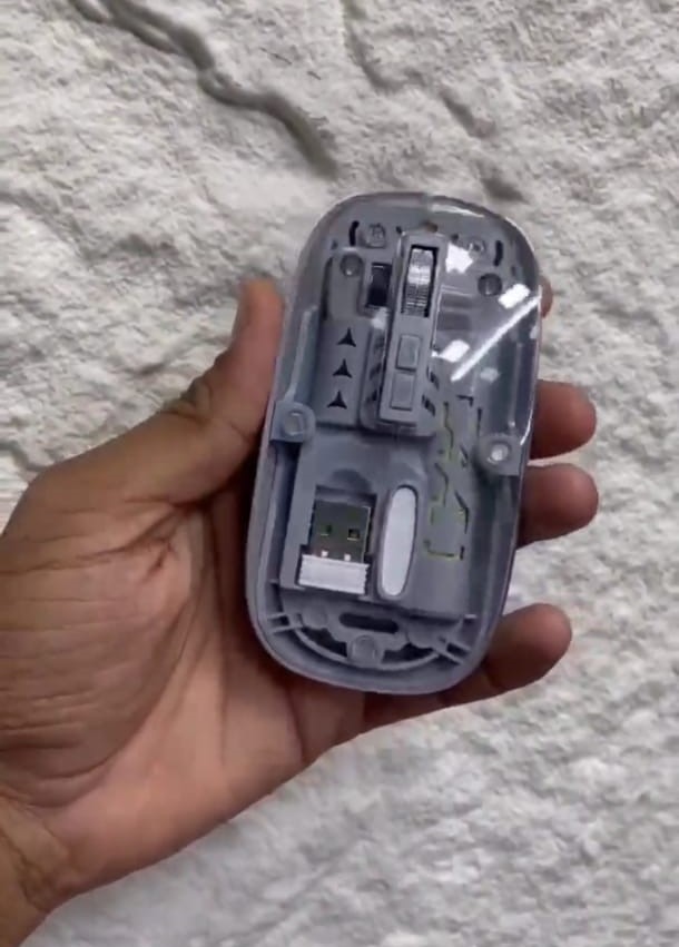 MOUSE TRANSPARENT WIRELESS MOUSE - Image 1