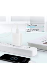 SAMSUNGE 25W ADAPTER WHITE COLOR - Image 2