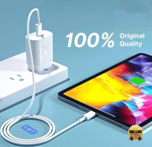 SAMSUNGE 25W ADAPTER WHITE COLOR