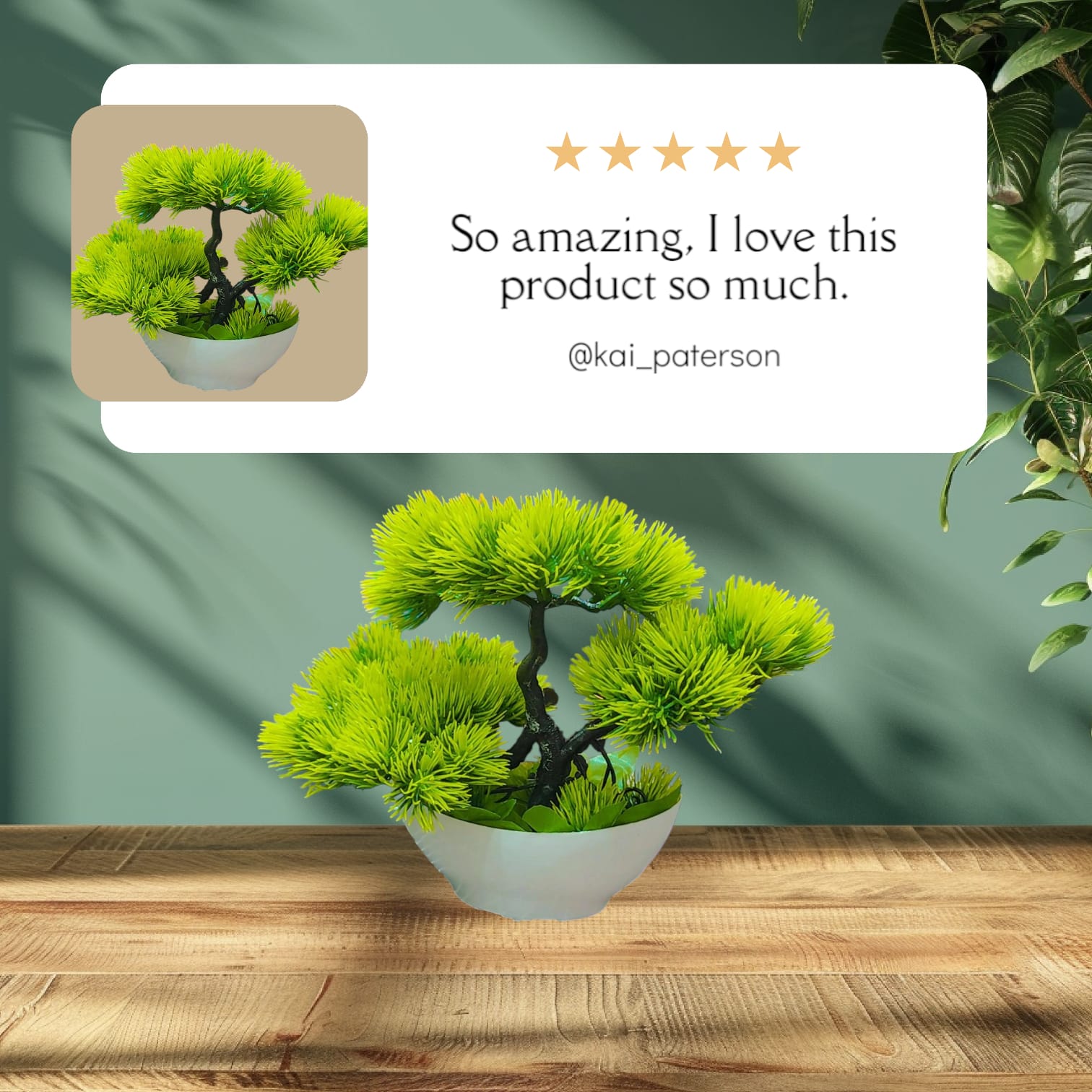 BOT 1 Artificial Flowers Pot - Image 1