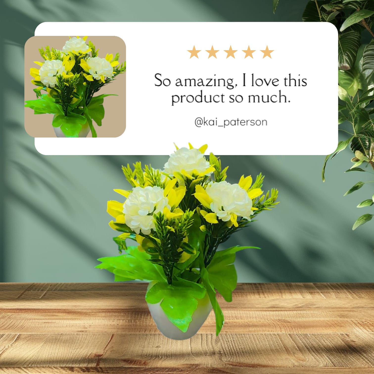 POT Artificial Mini Flowers Pot - Image 1