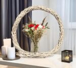 Artificial Flowers Ring