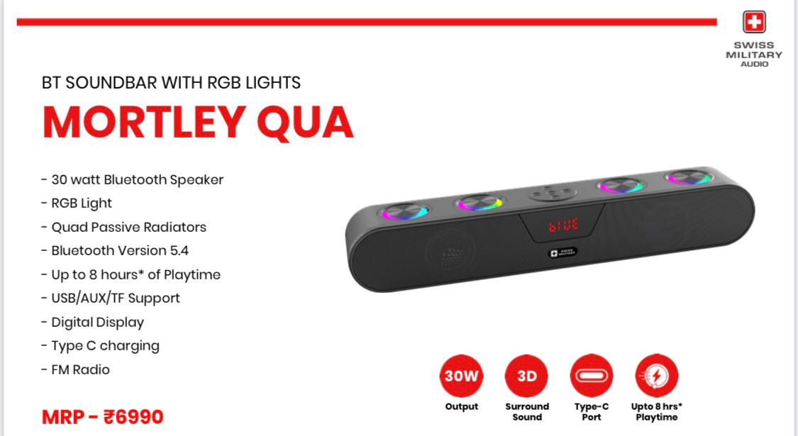 QUA BOAT MORTLEY QUA SOUNDBAR - Image 1