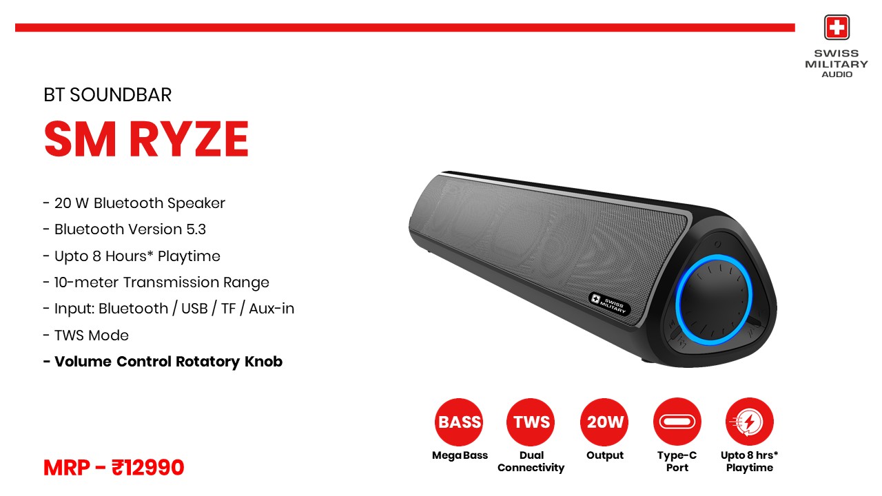 SM BOAT SOUNDBAR SM RYZE - Image 1