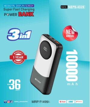 NXTERAA POWER BANK ( NEPB - 4028 )