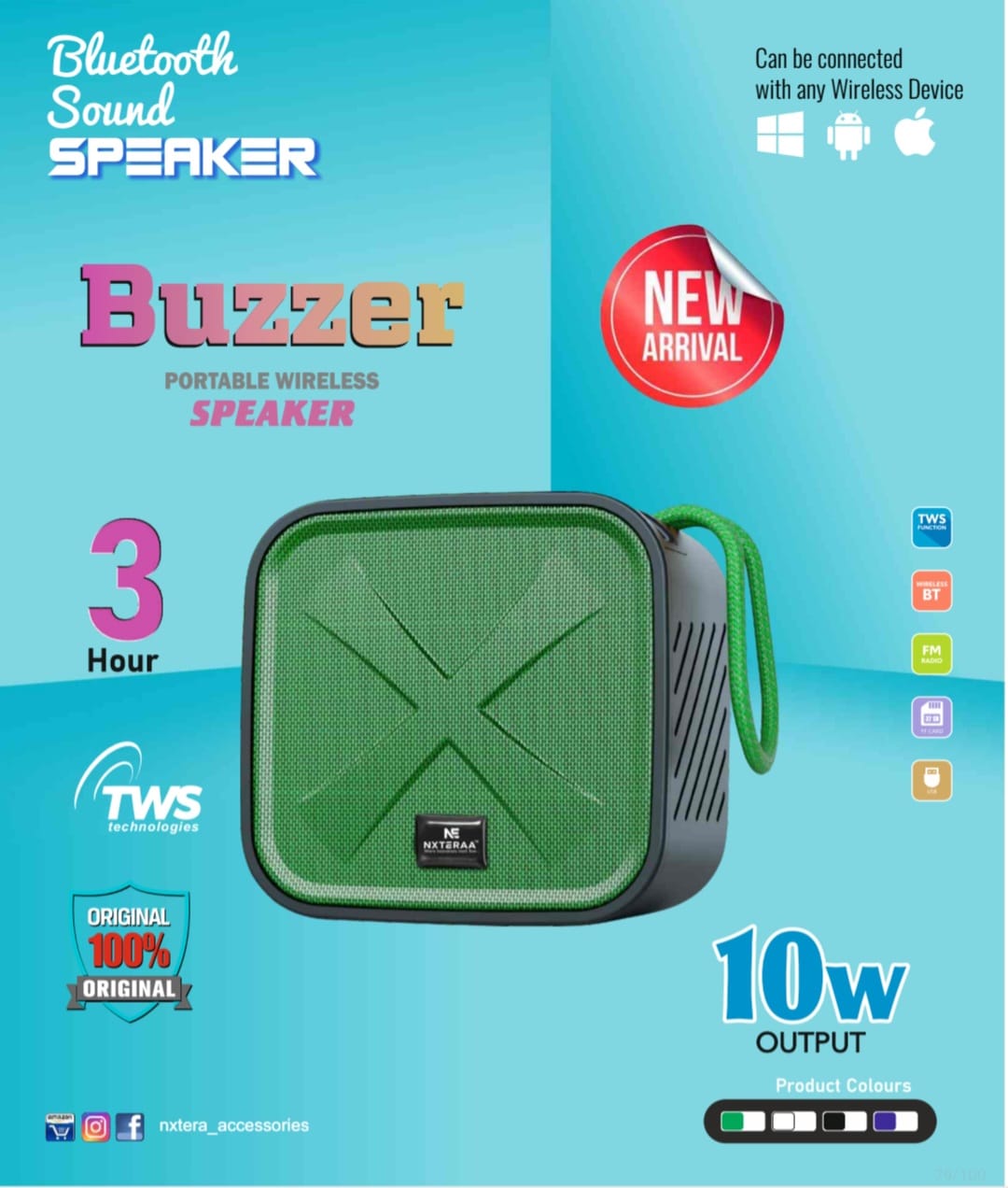 BU 1 NXTERAA BUZZER PROTABLE SPEAKER - Image 1